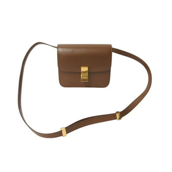 Celine Shoulder Bag Brown Calfskin - Picture 1 of 9